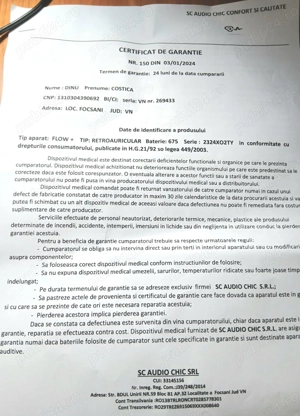 Aparat auditiv in garantie, nou, nefolosit, Hansaton Flow Up 675 - imagine 5