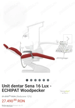 Vând Unit dentar Sena 16 Lux - ECHIPAT Woodpecker