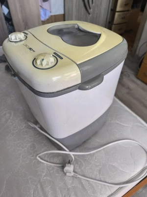 Mini mașină de spălat portabila - imagine 4