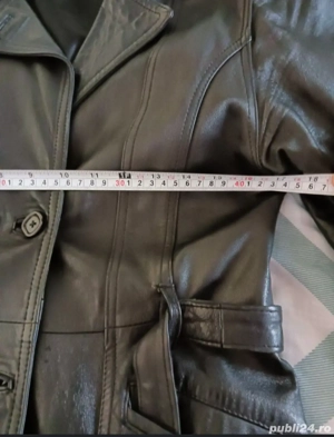 haina de piele neagra - imagine 4