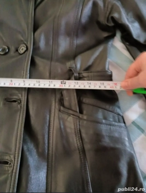 haina de piele neagra - imagine 3