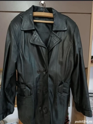 haina de piele neagra - imagine 2