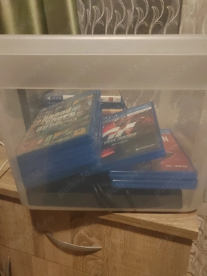 Ps4 + Jocuri + Volan cu Pedale 