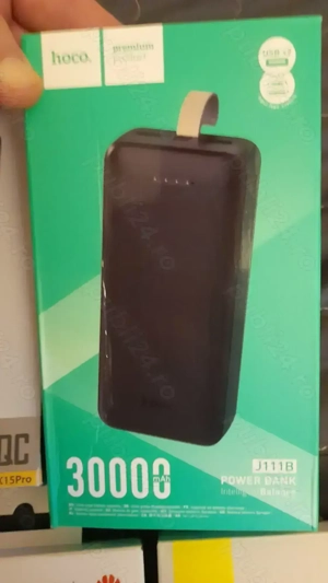 baterii externe 10000-30000mA powerbank fast charge , Magsafe , afisaj , noi sigilate - imagine 5