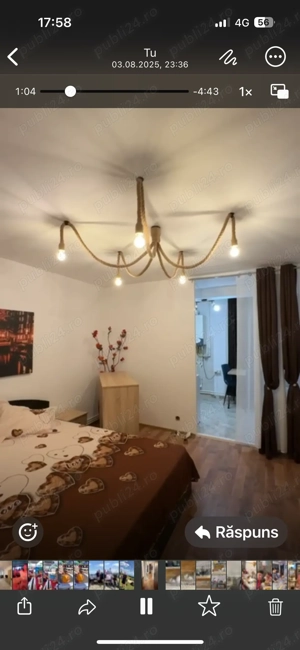 De închiriat garsonieră complet mobilată și utilată  - imagine 5