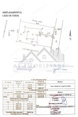 Galata platou VILA LUX P+M S.U=207 TEREN=806mp zona linistita - imagine 13