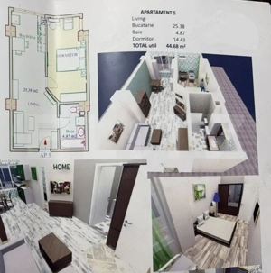 Studio modern, parcare inclusa, zona Fantasy Park