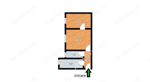 Apartament mobilat si utilat cu 2 camere in zona Cedonia din Sibiu - imagine 8