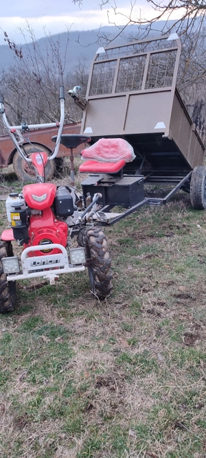 Motocultor loncin 10cai pe motorină - imagine 2