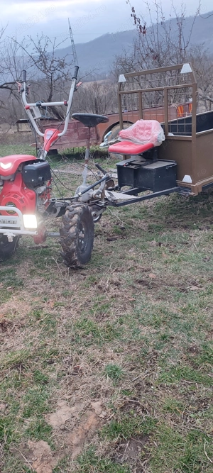 Motocultor loncin 10cai pe motorină - imagine 3