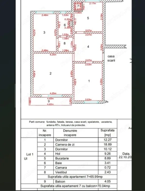 Apartament cu 3 camere decomandate - 66 mp - Deva
