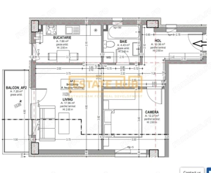 Apartament 2 camere + parcare | str Burebista | 0% comision - imagine 7