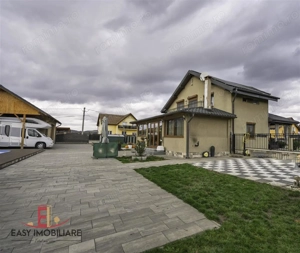 Casa moderna cu piscina, panouri solare, pompa caldura si teren de 1400 mp, Ernei, Mures - imagine 4