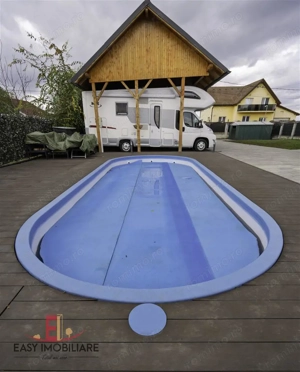 Casa moderna cu piscina, panouri solare, pompa caldura si teren de 1400 mp, Ernei, Mures - imagine 5