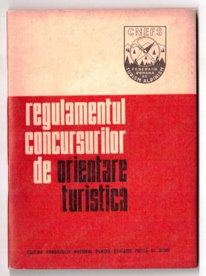 regulamentul concursurilor de orientare turistica federatia romana de turism alpinism 