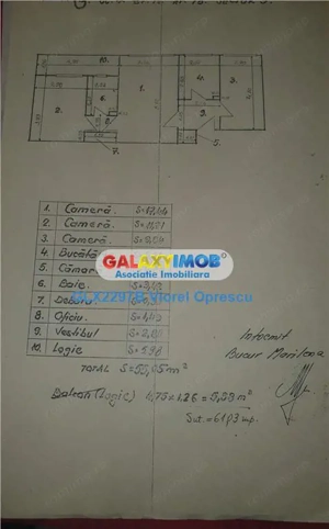 Apartament 3 camere, conf 1, Parc IOR, Metrou Titan