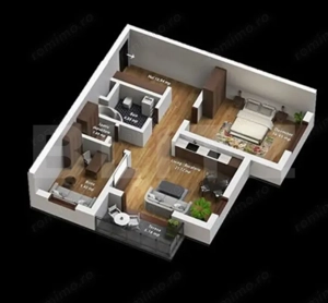 Apartament 3 camere, zona Lavandei Residence  - imagine 7