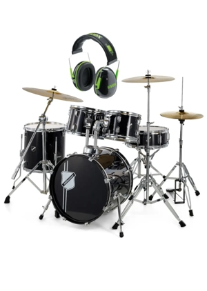 Millenium Focus 22 Drum Set Black