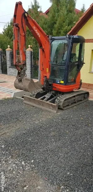 Miniexcavator Kubota u25  - imagine 4