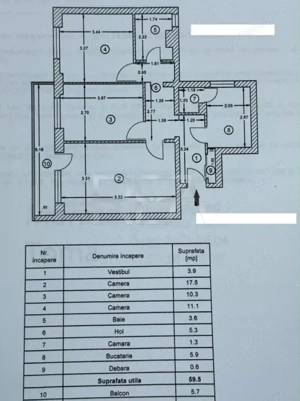 3 camere, decomandat, et 6/10, anvelopat- Drumul Taberei, Frigocom - imagine 10