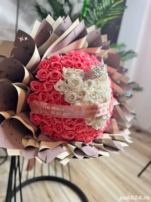 Trandafiri din sapun parfumat