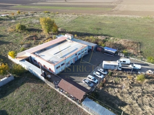 Hala industriala de 655mp + teren 5.838mp | Sag | Acces TIR | Panouri solare