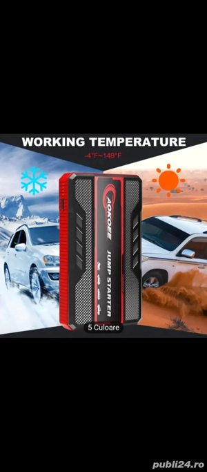 Starter auto - Robot pornire auto  - imagine 2