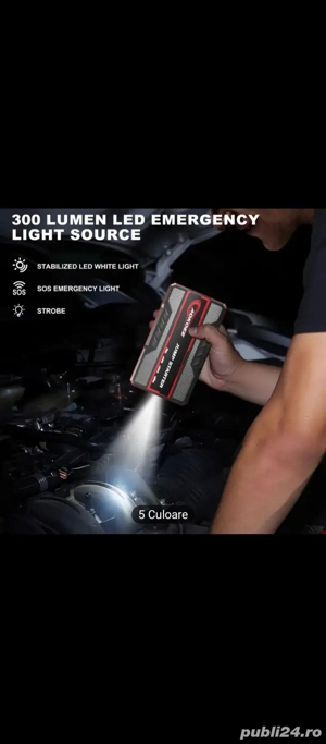 Starter auto - Robot pornire auto  - imagine 3