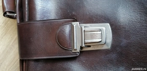 Servieta din piele - imagine 4