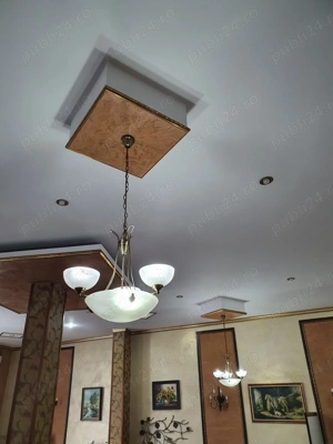 Lustra cu 3 brate si 6 becuri