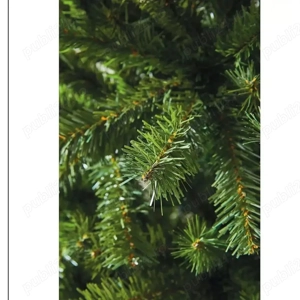 Brad Artificial de Craciun 180cm cu Suport Metalic ZET    340 Ramuri, Verde Clasic, Aspect Natural s