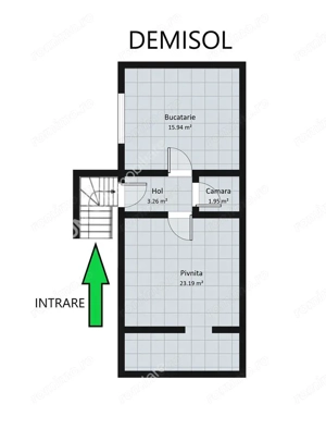 Casa cu 2 camere si gradina 600 mp in Sibiu zona Turnisor - imagine 5