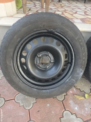 Jante tablă R16, 5x115, originale GM  - imagine 4