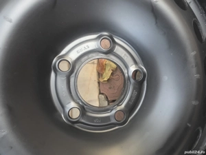 Jante tablă R16, 5x115, originale GM  - imagine 5