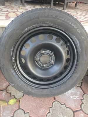 Jante tablă R16, 5x115, originale GM  - imagine 3
