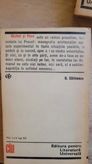 Razboi si Pace- 4 VOL. -Lev Tolstoi - imagine 9