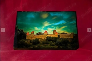 Tablou cetatea taraneasca Saschiz