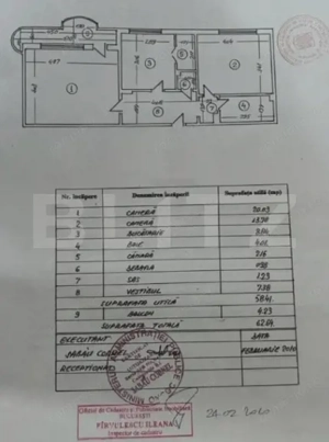 Apartament cu 2 camere, 62 mp, Bucuresti - Sebastian - imagine 11