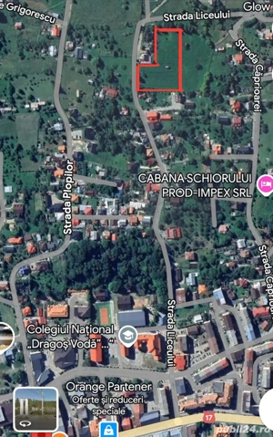 Teren in centrul orașului Câmpulung Moldovenesc