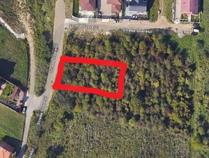 Teren intravilan, zona verde, 1250mp, str. Soarelui Oradea