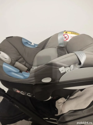 carucior de vânzare folosit putin 3 in 1 pret 1900 lei