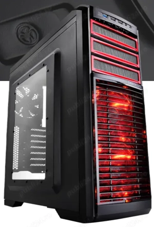 PC Gaming i5 6600K, RX 6400 4GB|DDR6, 16GBQuadCh, SSD NOU M.2 NVMe 512GB, HDD 500GB, DeepCool