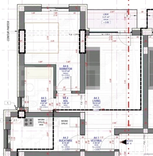 Apartament 2 camere, 47.63 mp, zona Mehala - imagine 5