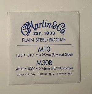 Corzi de chitara Martin & Co din Otel si Bronz