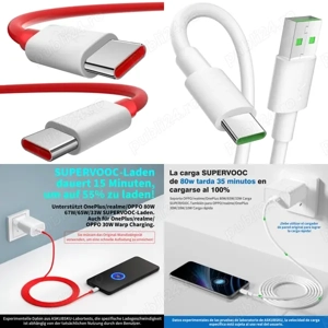 Cablu USB C pentru Oppo Find X6 X5 Pro