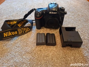 Nikon D750 +obiective 