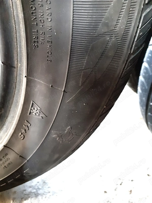 2 Anvelopă 205/55 R16 iarnă M+S cu protecție laterală jantă 205 55 16 M&S cu fulgul de zăpadă MS - imagine 4