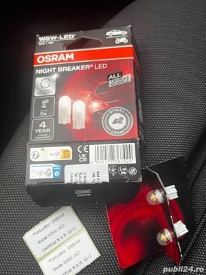 becuri led osram w5w 