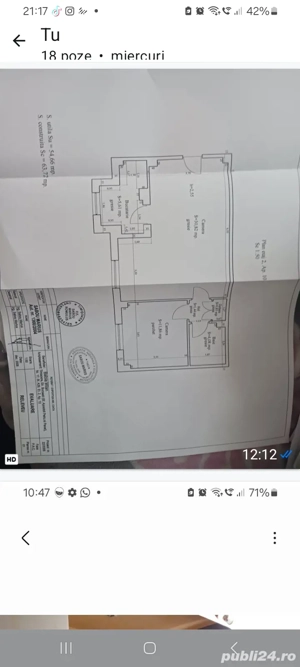 Proprietar vând ap 2 camere, etaj 2, cu centrală proprie, Lipovei 89 900 euro