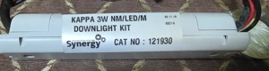 Lumina led de urgenta cu acumulator Synergy, model: Kappa 3W nm led m - imagine 3
